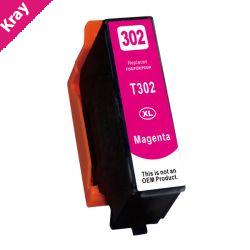 Magenta Compatible Inkjet Cartridge (Replacement for 302XL Magenta)