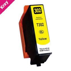 Yellow Compatible Inkjet Cartridge (Replacement for 302XL Yellow)