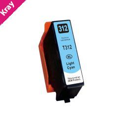 312XL Premium Light Cyan Compatible Inkjet Cartridge