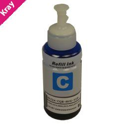 664 Generic Cyan Refill Bottle 70ml