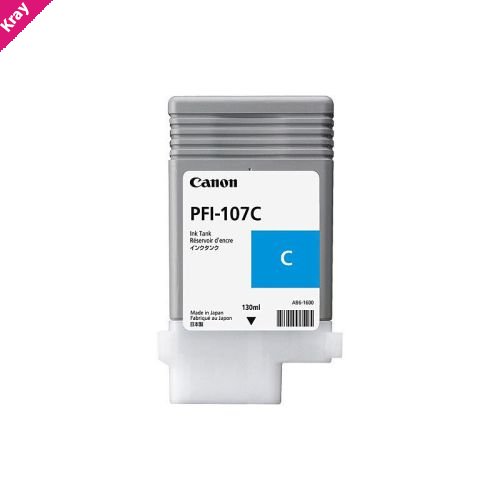 Canon PFI107 Cyan Ink