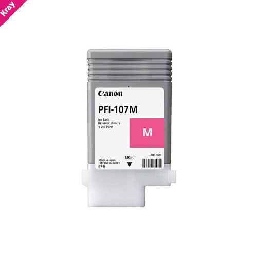 Canon PFI107 Magenta Ink Canon PFI107 Magenta Ink