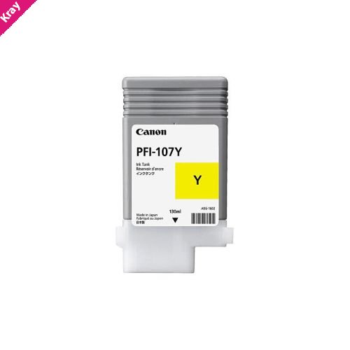 Canon PFI107 Yellow Ink Canon PFI107 Yellow Ink