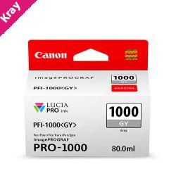 Canon PFI1000 Grey Ink Cart Canon PFI1000 Grey Ink Cart