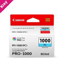 Canon PFI1000 Ph Cyan Ink Cart Canon PFI1000 Ph Cyan Ink Cart