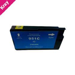 HP 951XL CN046AA Cyan Compatible Cartridge with Chip