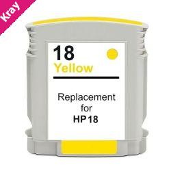 18 #18 Yellow High Capacity Remanufactured Inkjet Cartridge