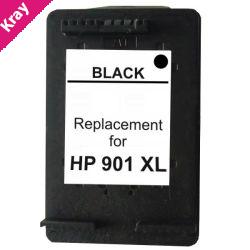 #901XL Black Remanufactured Inkjet Cartridge
