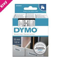 D1 Blk on Wht 12mmx7m Tape D1 Blk on Wht 12mmx7m Tape