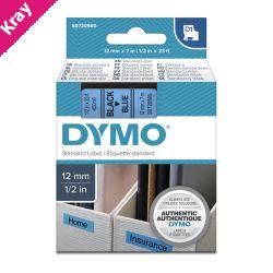 D1 Blk on Blue 12mmx7m Tape D1 Blk on Blue 12mmx7m Tape