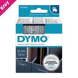 D1 Wht on Clr 12mmx7m Tape D1 Wht on Clr 12mmx7m Tape