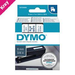 D1 Blue on Wht 9mm x7m Tape D1 Blue on Wht 9mm x7m Tape