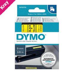 D1 Blk on Yell 9mm x7m Tape D1 Blk on Yell 9mm x7m Tape