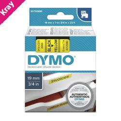D1 Blk on Yell 19mmx7m Tape D1 Blk on Yell 19mmx7m Tape