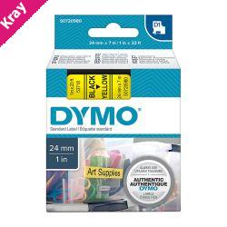 D1 Blk on Yell 24mmx7m Tape D1 Blk on Yell 24mmx7m Tape