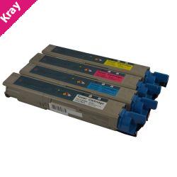 C3100 3200 3300 Premium Generic Toner Set