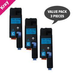 CT201592 CP105/205 Premium Generic Cyan Toner (Set of 3)