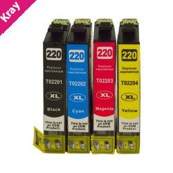 220XL Series Premium Compatible Inkjet Cartridge Set [Boxed Set]