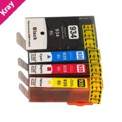 934XL Series Compatible Inkjet Cartridge Set (4 Cartridges)