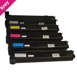 A0DK192 Series Premium Generic Toner Cartridge PLUS extra Black set (5 cartridges)