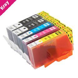 564XL Compatible Inkjet Set 5 Cartridges [Boxed Set] 