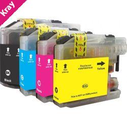 LC137 LC135 Compatible Inkjet Cartridge Set 4 Ink Cartridges [Boxed Set]