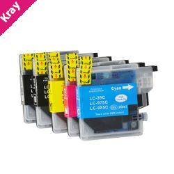 LC39 Compatible Inkjet Cartridge Set 5 Ink Cartridges [Boxed Set]