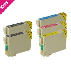 73N Compatible Inkjet Cartridge Set 5 Ink Cartridges [Boxed Set]