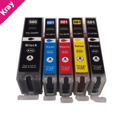 PGI-680XXL CLI-681XXCL Compatible Inkjet Set 5 Cartridges [Boxed Set]