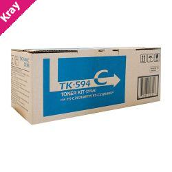 Kyocera TK594 Cyan Toner Kyocera TK594 Cyan Toner