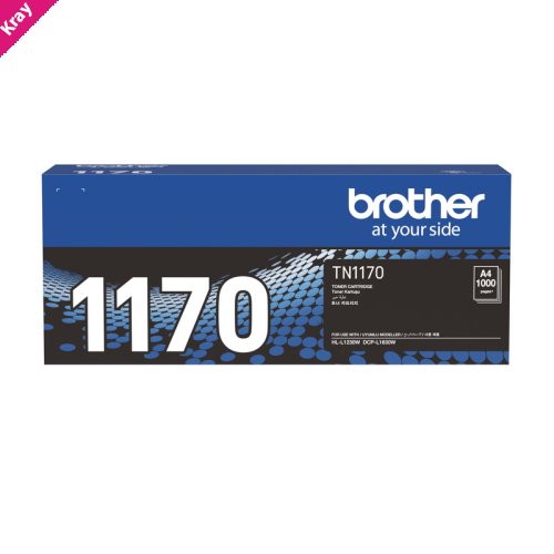 Brother TN1170 Blk Toner Cart