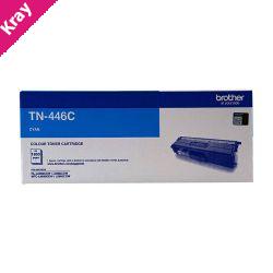 Brother TN446 Cyan Toner Cart Brother TN446 Cyan Toner Cart