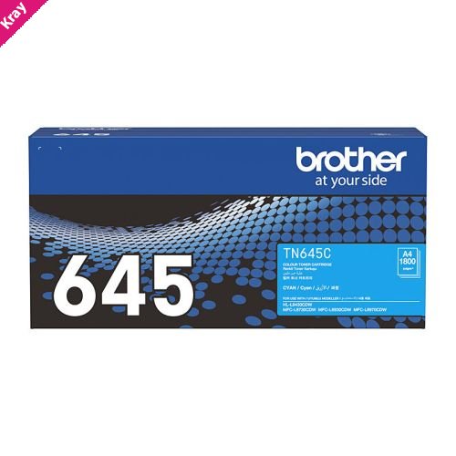 Brother TN645 Cyan Toner Cart Brother TN645 Cyan Toner Cart