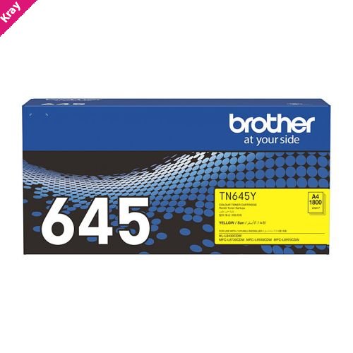 Brother TN645 Yel Toner Cart Brother TN645 Yel Toner Cart
