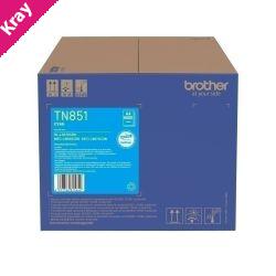Brother TN851 Cyan Toner Cart Brother TN851 Cyan Toner Cart