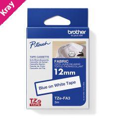 Brother TZeFA3 Fabric Tape Brother TZeFA3 Fabric Tape