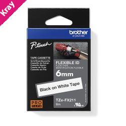 Brother TZeFX211 Flexible Tape Brother TZeFX211 Flexible Tape