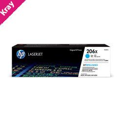 HP #206X Cyan Toner W2111X HP #206X Cyan Toner W2111X