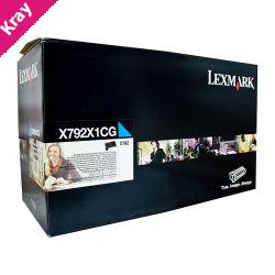 Lexm X792X1CG HY Pre Cyan Cart Lexm X792X1CG HY Pre Cyan Cart